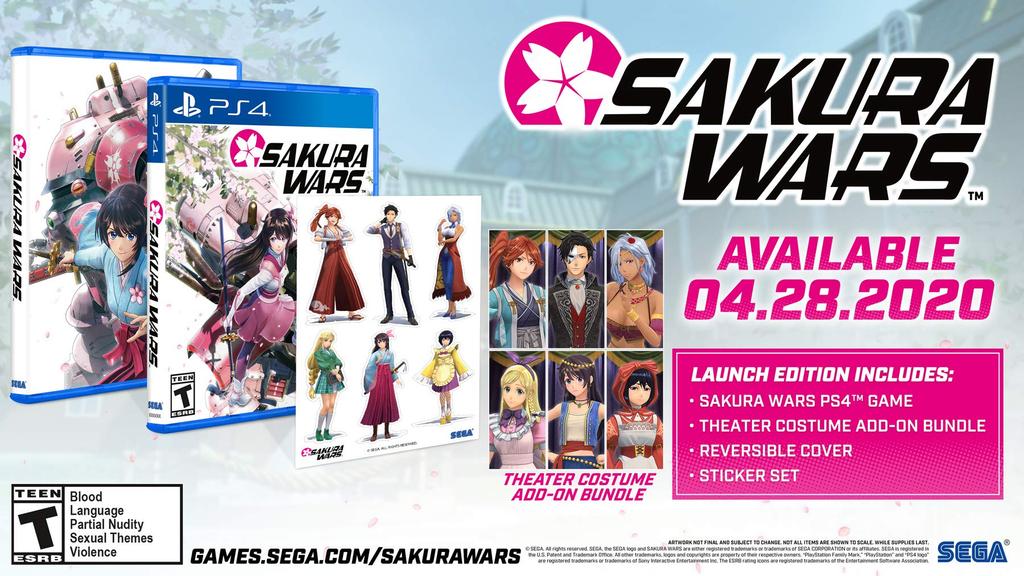 Sakura Wars North PS4 (Импорт Америка) -