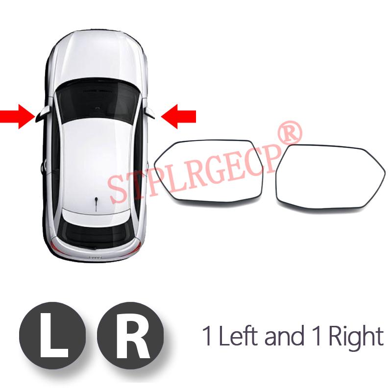 Verre de rétroviseur latéral chauffant de remplacement pour voiture avec plaque pour Kia EV9 2024 2025 2026