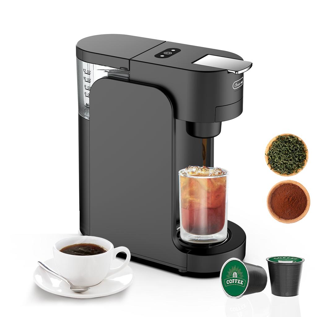 350 мл одноразовая капсульная кофеварка K черная кофемашина для K-Pod и молотого кофе