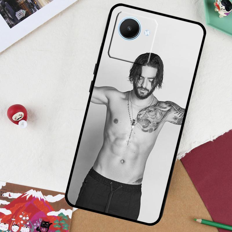 Чехол с певцом Малумой для Realme GT7 Pro GT 6T 5 6 C67 C75 C61 C55 C53 C51 C21Y C25S 10 11 12 13 14 Pro Plus