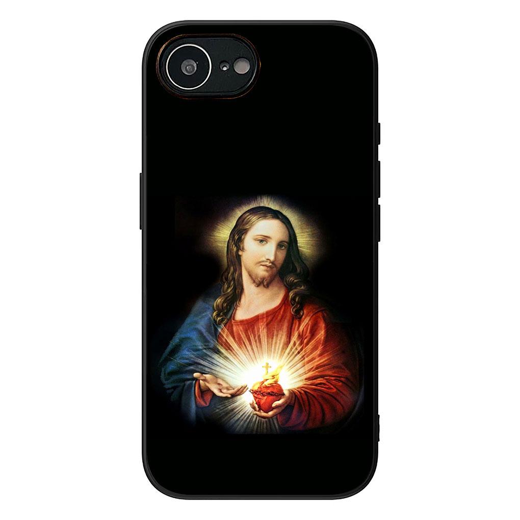 Soft Cover for Samsung Galaxy S25 S24 S23 FE Plus Ultra S7 Edge A16 A15 5G s25+ Coque Phone Case Jesus Bible Verse Christian God