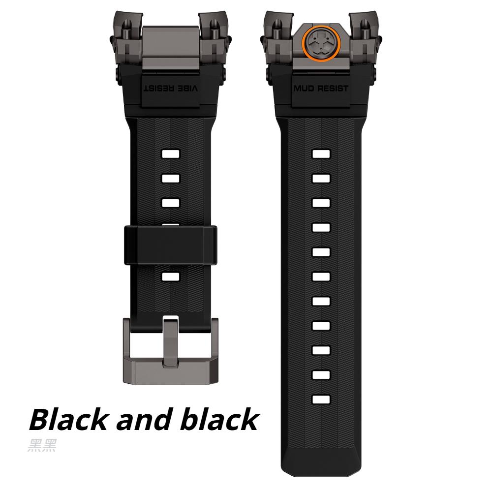 Роскошный Ремешок из Каучука для Apple Watch Band Ultra 3 49мм Ремешок для iWatch Ultra 2 49мм Металлическое Соединение Силиконовое Кольцо Бронированный Браслет