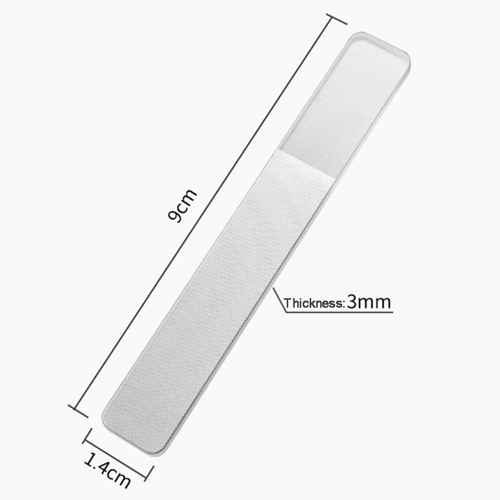 3 шт. полировальный стеклянный пилочка для кутикулы, полоски для маникюра