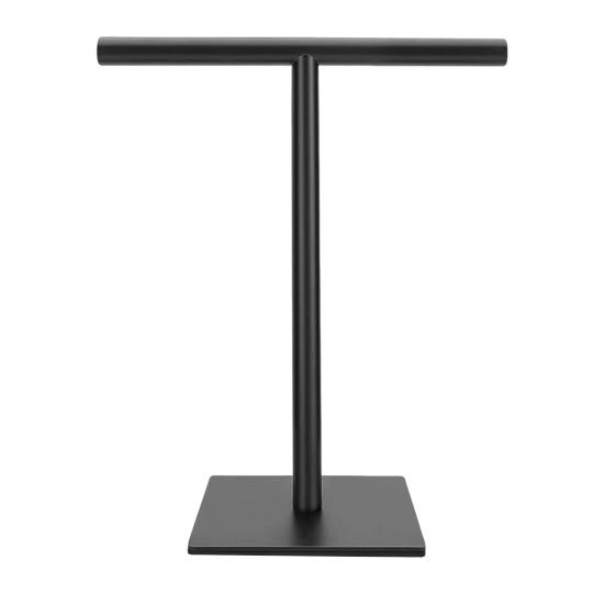 T-Shaped Towel Rack Storage Organizer Rust-Resistant Easy Installation Bath Hand Towel Holder Stand with Heavy Base