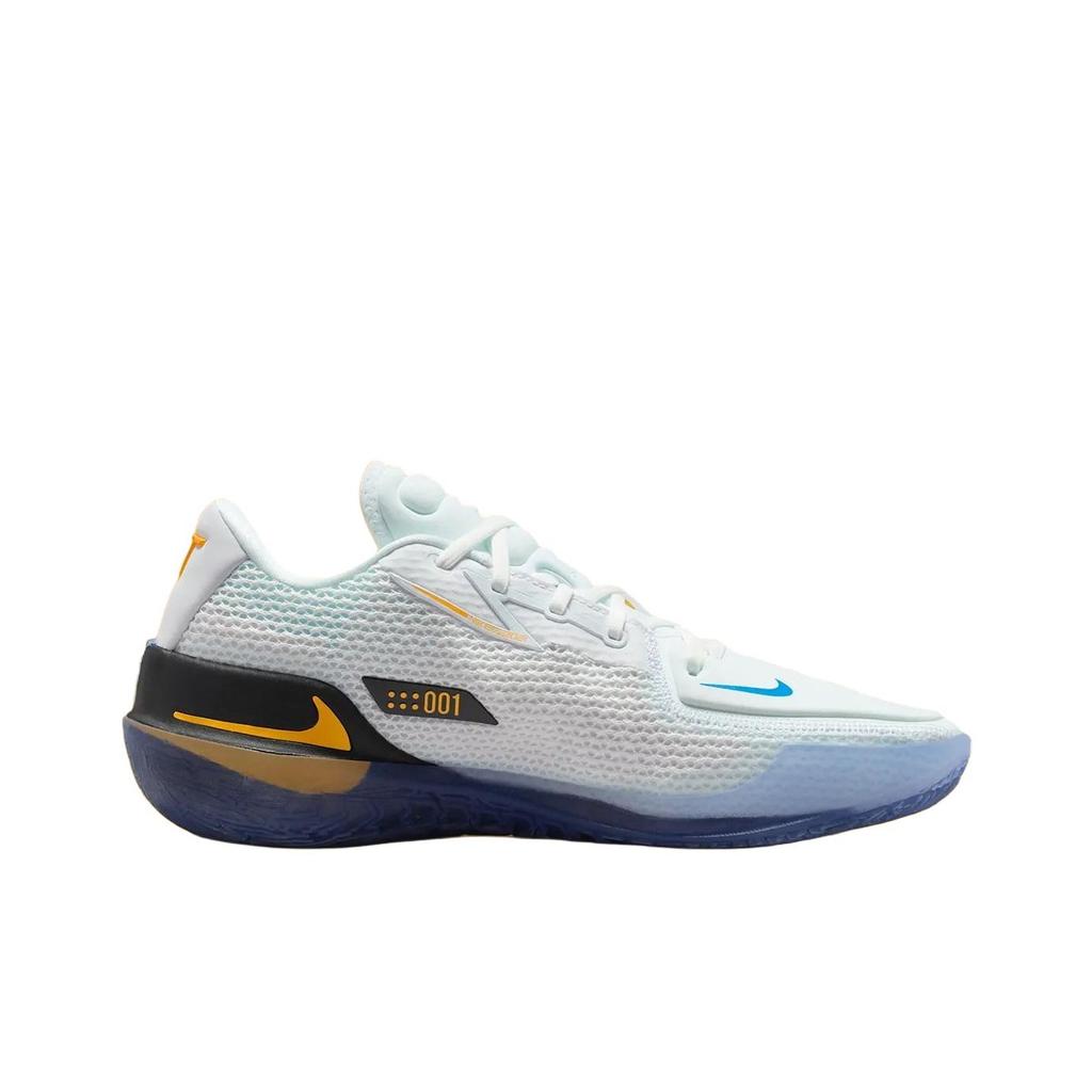 Nike Кроссовки унисекс Air Zoom GT Cut Фото-синий Белый Лазерно-оранжевый CZ0175-103