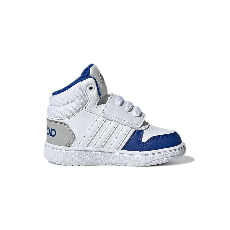 Adidas Neo Hoops 2.0 Comfortable Versatile Durable Mid-Top Walking Shoes Baby Shoes GW4838