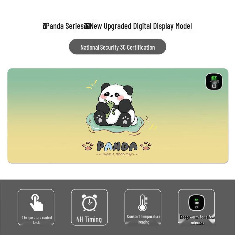 Panda Heated Desk Mat