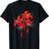 Красная паучья лилия Япония Японская эстетика Манга Аниме Футболка