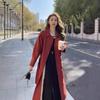 Women's New Casual Spring and Autumn Windbreaker Coat Women's Mid-Length Temperament Commuting Coat