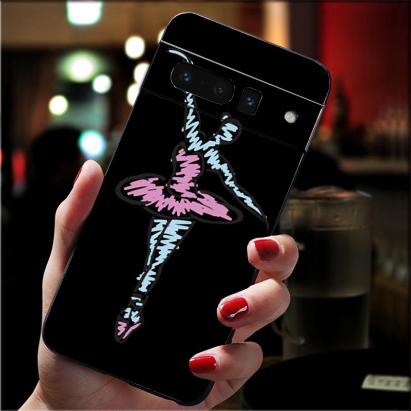 Чехол для телефона Google Pixel 10 Pro XL 9 Pro XL 9A 8 7 6 Pro Pixel 8A 7A 6A Pixel 8 7 6 5 Девушка, танцующая балет, балерина