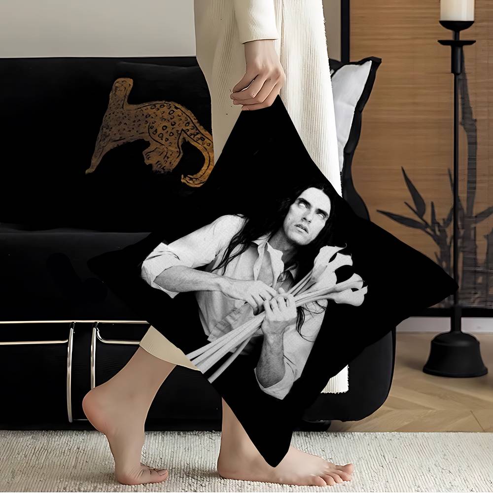 Rock Band TType O NNegativeS Pillow Covers Cartoon Sofa Decorative Home Doublesided Printing Short Plush Cute Cushion Cover