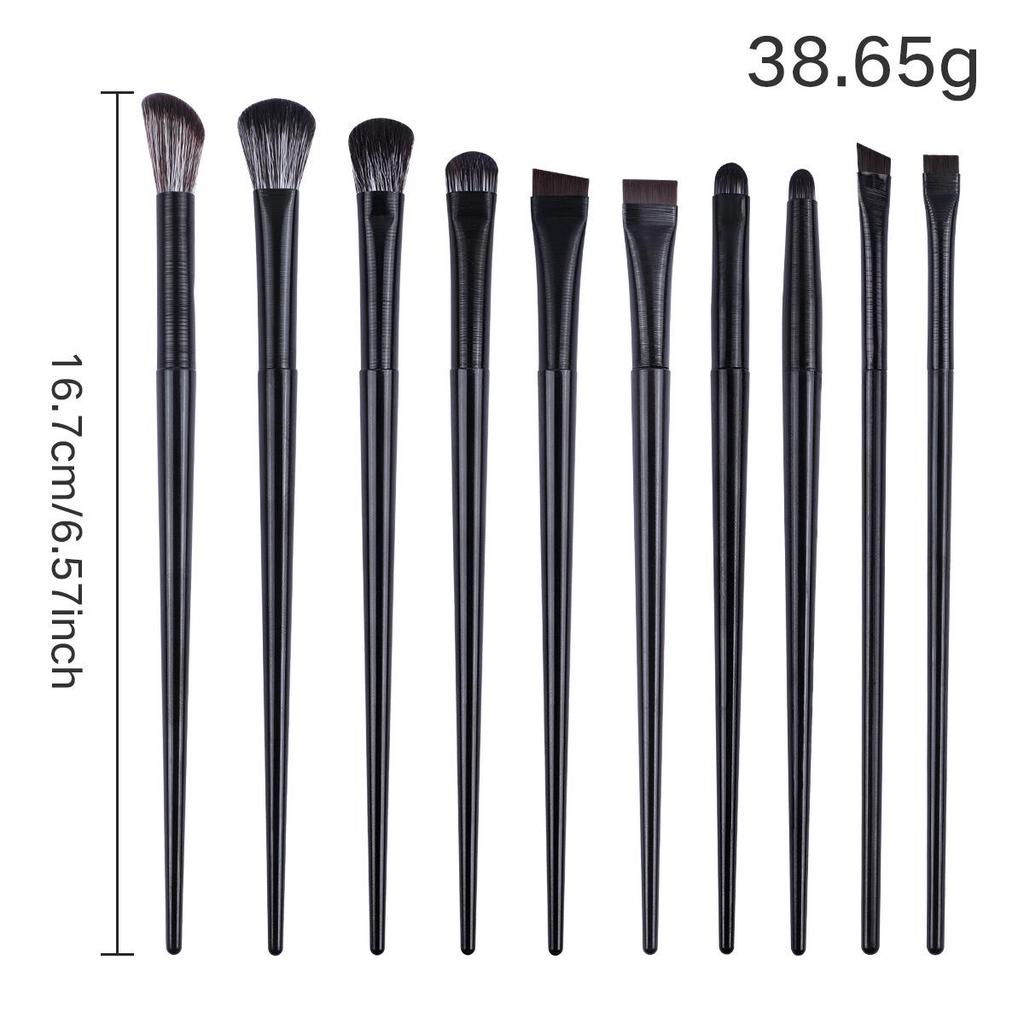 Ультратонкая плоская скошенная кисть для подводки, бровей и теней