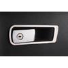 For BMW X3 G01 X4 2018- Silver Steel Co-Pilot Storage Box Handle Bowl Trim