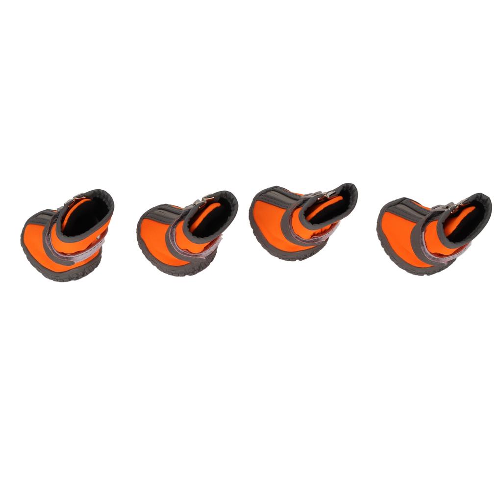 Dog Soft Sole Shoes Soft Waterproof Breathable Prevent Slipping Wear Resistant Reflective Pet Boots for Outdoor Hiking