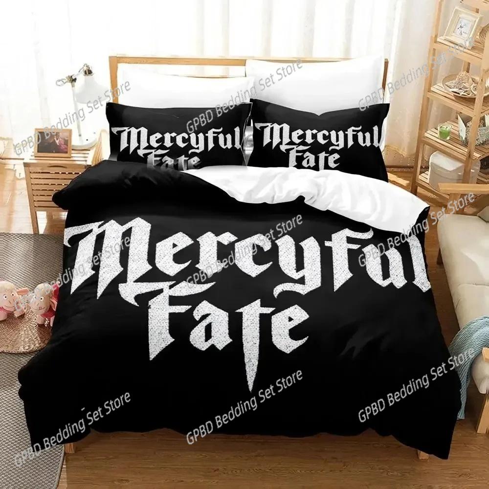 Набор постельного белья Mercyful Fate Для спальни Мягкие современные покрывала Удобные детские покрывала Мягкая пододеяльник Удобный пододеяльник и наволочка
