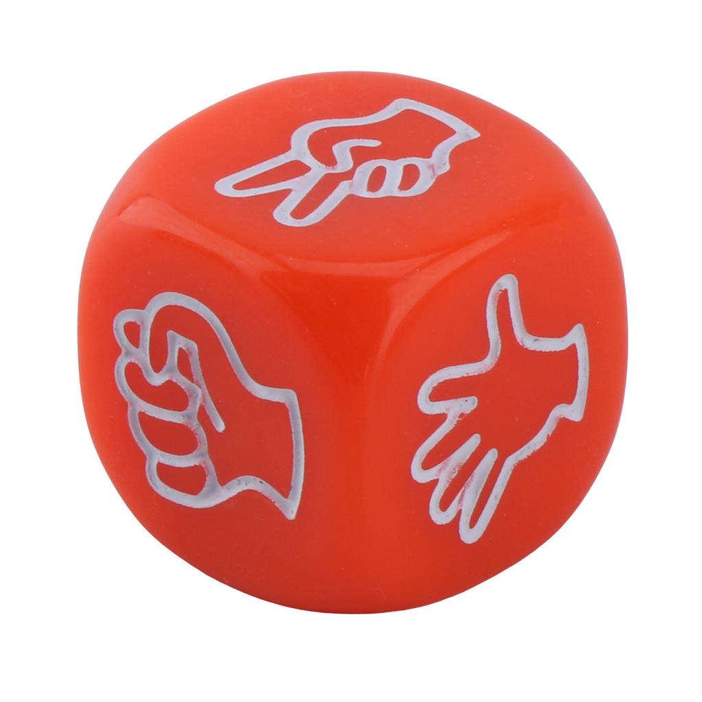 6Pcs/pack 20mm Party Sieves Party Props Funny Game Dices Party Board Game Props Finger Guessing Game Dices Bar Dices