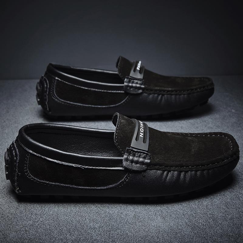Модные белые мокасины, мужская обувь, повседневная кожаная замшевая обувь, мужские мокасины, мужские кроссовки, роскошные туфли для вождения, классический стиль