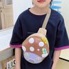 Kids Casual Cartoon Nylon Chest Bag With Stitching Design For Daily Use