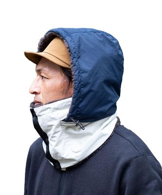 [NAKOTA] KAKURE Балаклава-манишка Балаклава-манишка для мужчин и женщин Пуговица Зима Осень Флис Бренд Популярный Хлопок С капюшоном Пушистый Сноубординг Лыжи