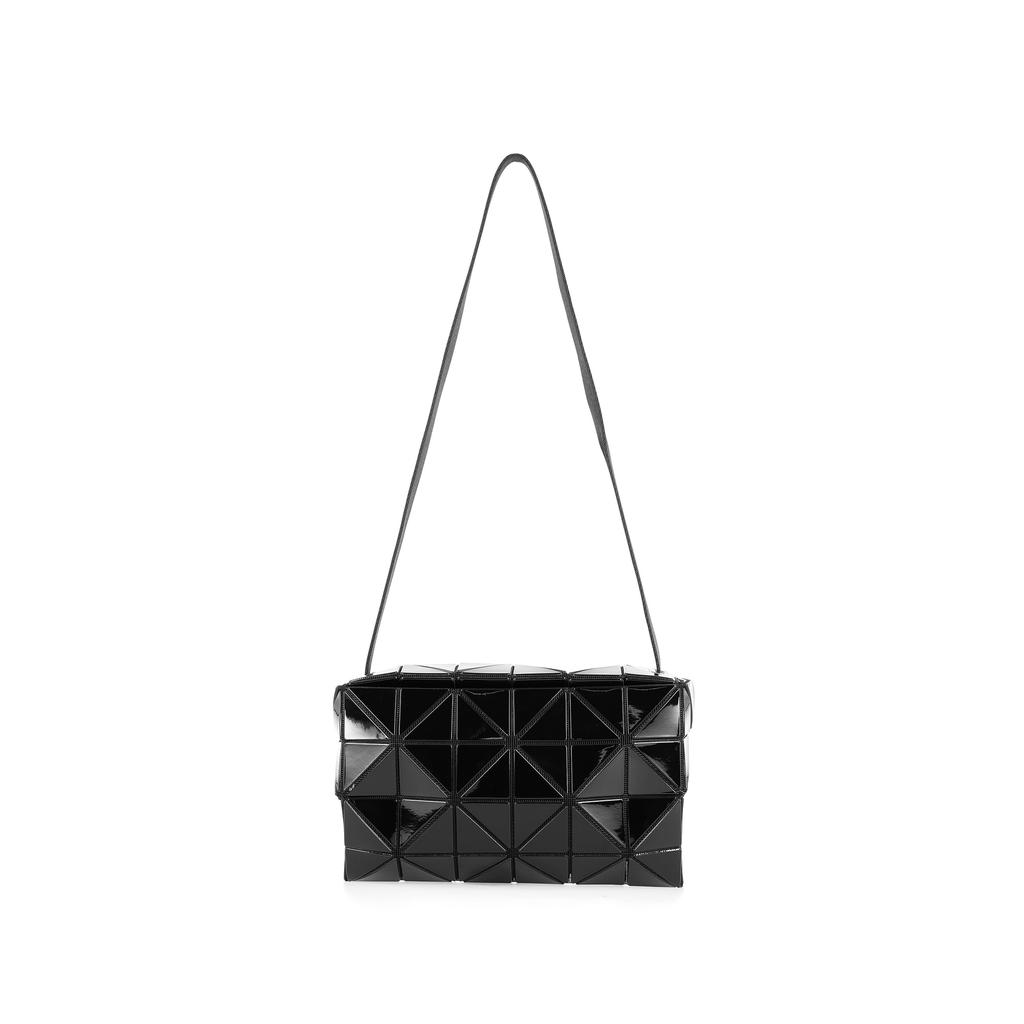 ISSEY MIYAKE Nylon Fabric Pillow Bag, Box Bag, Shoulder Bag, Crossbody Bag, Shoulder Bag Women's Black BB01-AG422-15