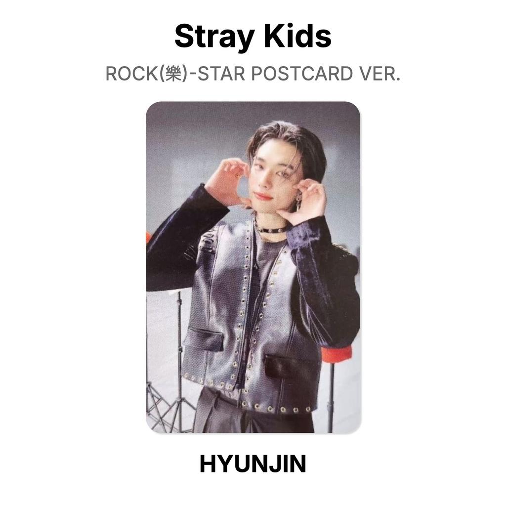 Stray Kids ROCK()-ЗВЕЗДНАЯ ОТКРЫТКА ВЕР. Официальная фотокарта