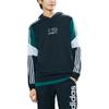adidas Neo Brilliant Hoodie 2 с цветными блоками Мужские толстовки черного цвета GU0835