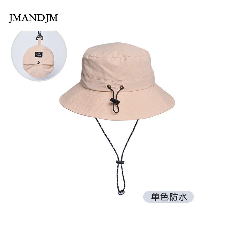 Новая летняя водонепроницаемая шляпа-ведро для мужчин, для рыбалки, альпинизма, складная, для хранения, цветная, солнцезащитная шляпа для детей