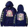 Autumn Hoodies Anime Kanroji Mitsuri Long Sleeve Y2k Clothing Printing Sweatshirt Women Loose Anime Hoodie
