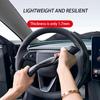 Для Tesla Model 3/Y Highland Juniper Чехол на руль Углеродное волокно Кожа Анти-мех Спортивный руль Автоаксессуары