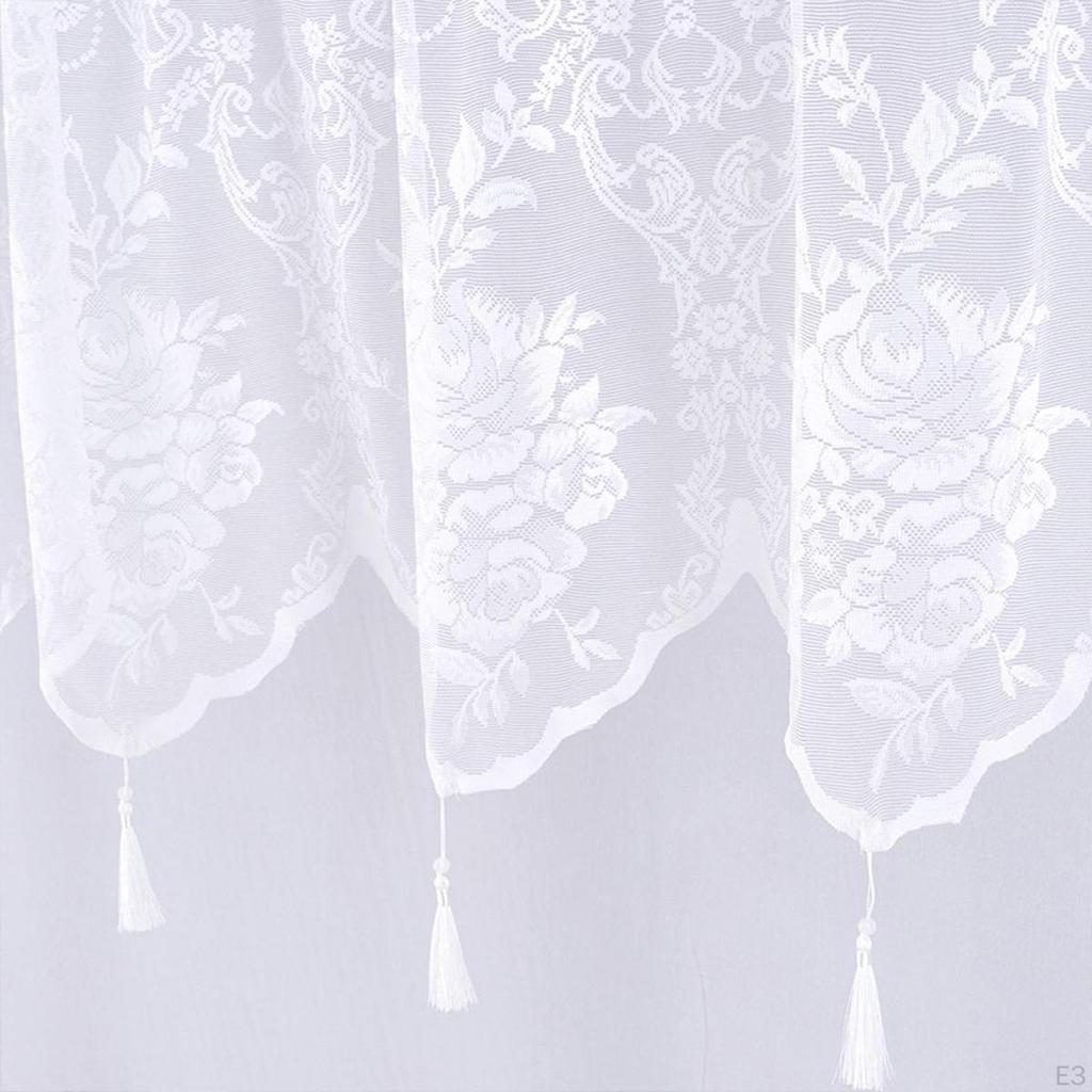 Утепленный оконный ламбрекен с карманом для штанги для спальни и кухни