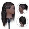 American Mannequin Head Real Hair Manikin Head for Styling With Makeup