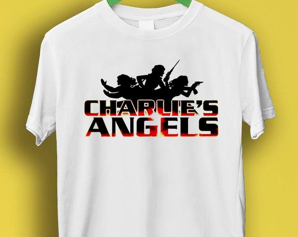 Charlie's Angels TV Poster Design Meme Gift Tee Gamer Cult Movie Music T Shirt P264