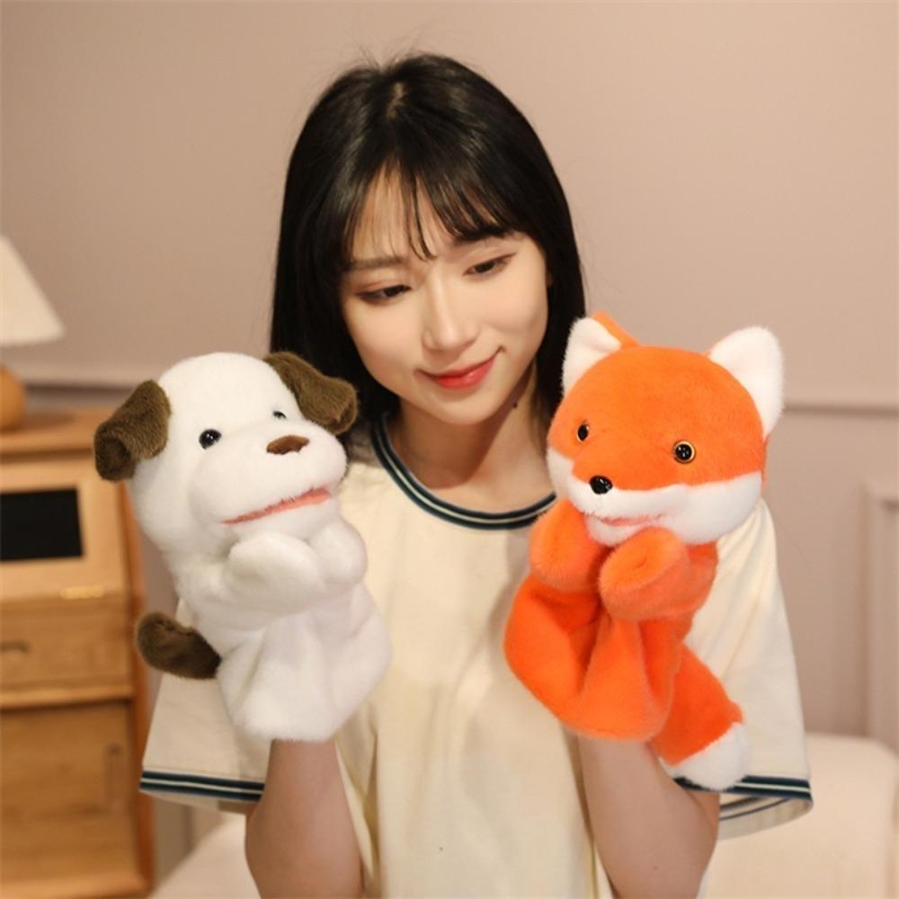Kawaii Dolls Storytelling Puppet Cute Animals Stuffed Plush Animals Animal Hand Puppet Baby Toys