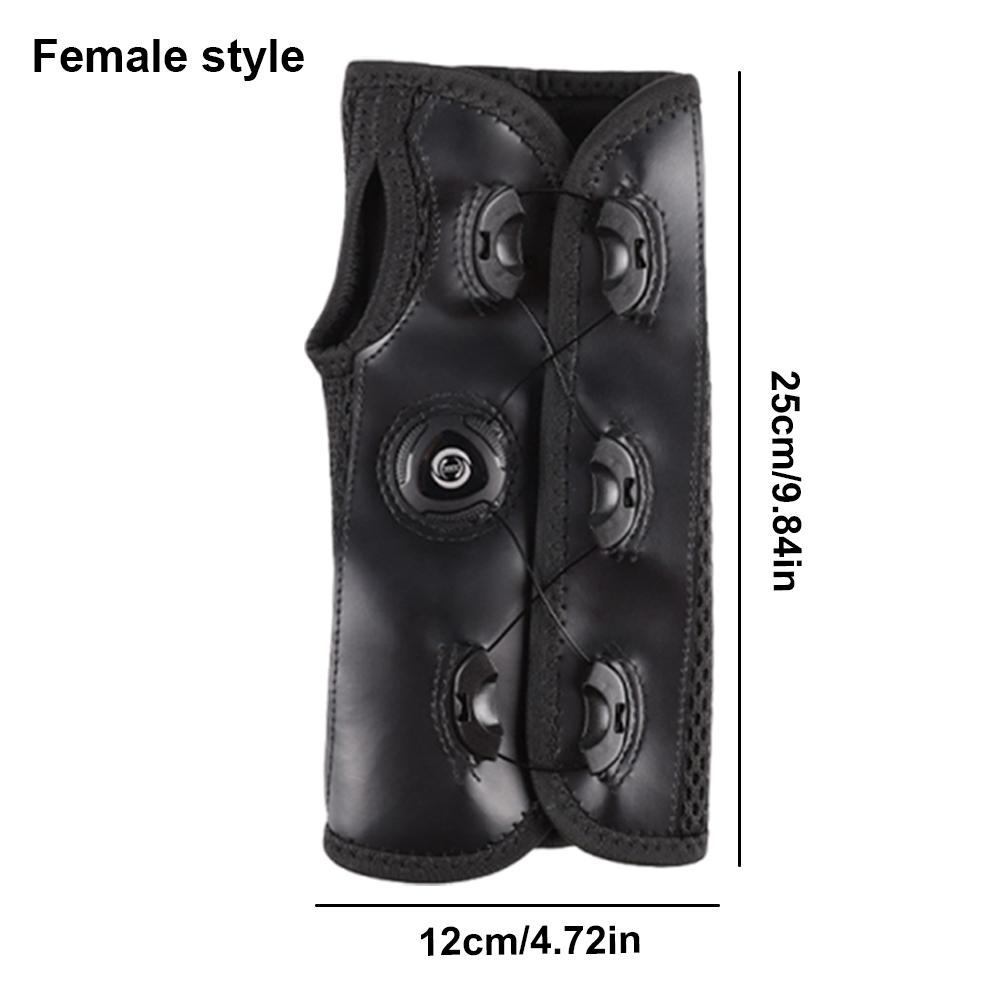 Регулируемый бандаж на запястье с поворотной ручкой, поддержка запястья, съемная стальная пластина, обертывание запястья, регулируемое при тендините, артрите, растяжениях