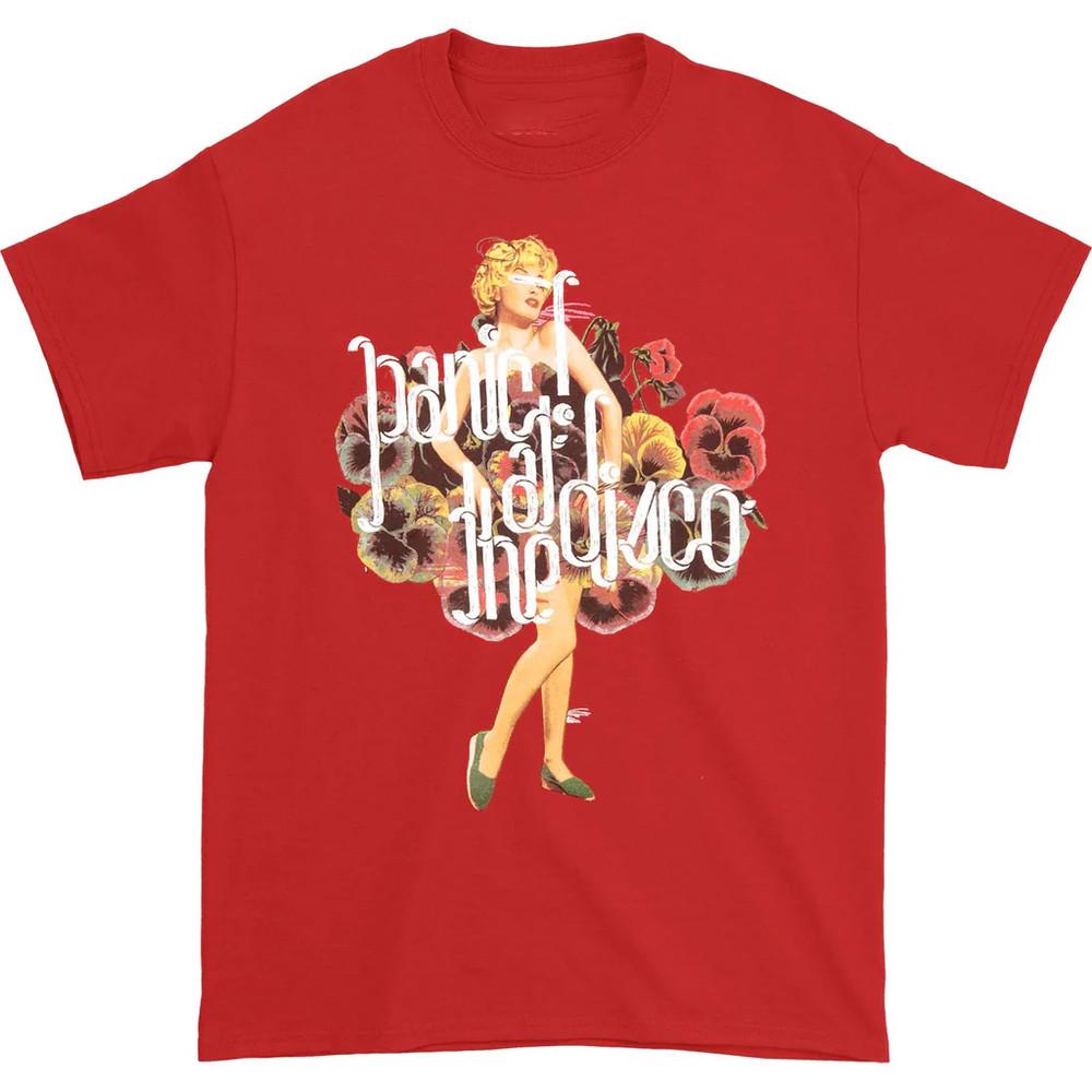 Vintage Panic At The Disco in Red T-shirt All Size S to 5XL IL969 Unisex T-Shirt
