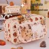 Capybara 9-Layer Large Capacity Transparent Multifunctional Pencil Case for Children