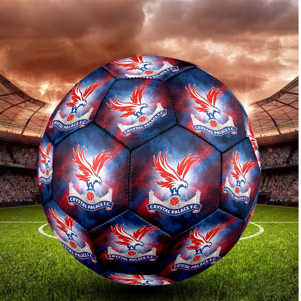 Crystal Palace Size 5 Football High Elastic Soccer Ball For Outdoor Competition Daily Training Play