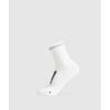 Gymshark Носки для бега средней длины, белые I3a1i Wb57
