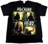 Футболка MACHINE HEAD ПРЯМОУГОЛЬНИК Unto The Locust Алмаз Официальная футболка Мужская Новая