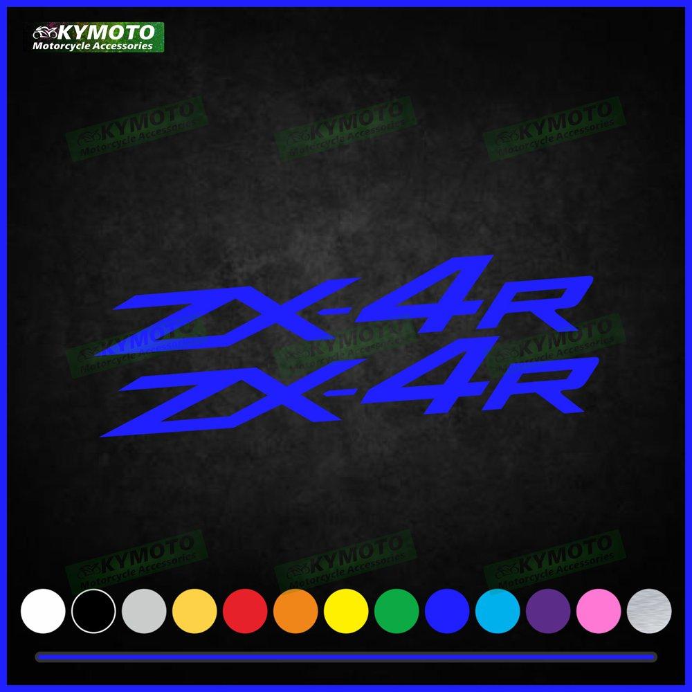 For ZX-4R ZX4R motorcycle accessories decals fairing decoration helmet fuel tank engine logo reflective waterproof sticker