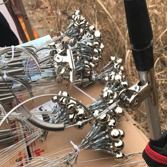 2/3/5 шт. Рыболовный колокольчик-сигнализатор, Универсальный для пресной и морской воды, Тип зажима из нержавеющей стали, Рыболовный