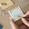 2025 Mini Desk Calendar Standing Flip Desktop Calendar Daily Scheduler for Planning Organizing Home School Office Table Decoration