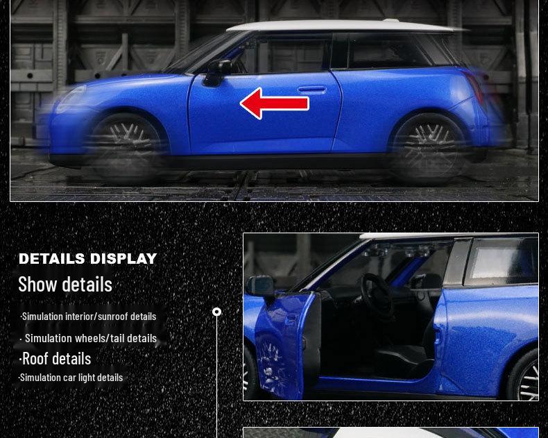 Caipo 88740 Мини-модель спортивного автомобиля на новой энергии со звуком и светом