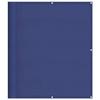 VidaXL Écran de Balcon, Brise-vue de Jardin, Écran de Protection, Écran d'Intimité Terrasse Extérieur, Bleu 120x800 cm 100% 4000292