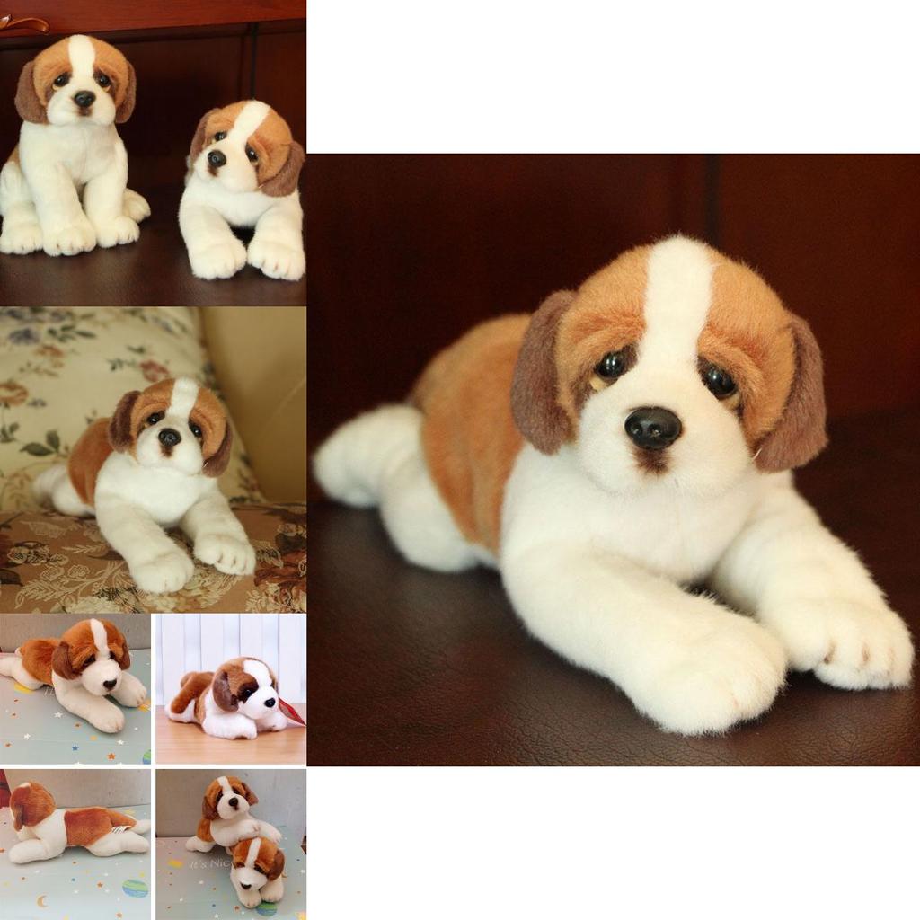 Бернский зенненхунд Плюшевая игрушка Мягкая игрушка Домашнее животное Щенок Мягкая кукла Рождественский подарок для девочек 20см