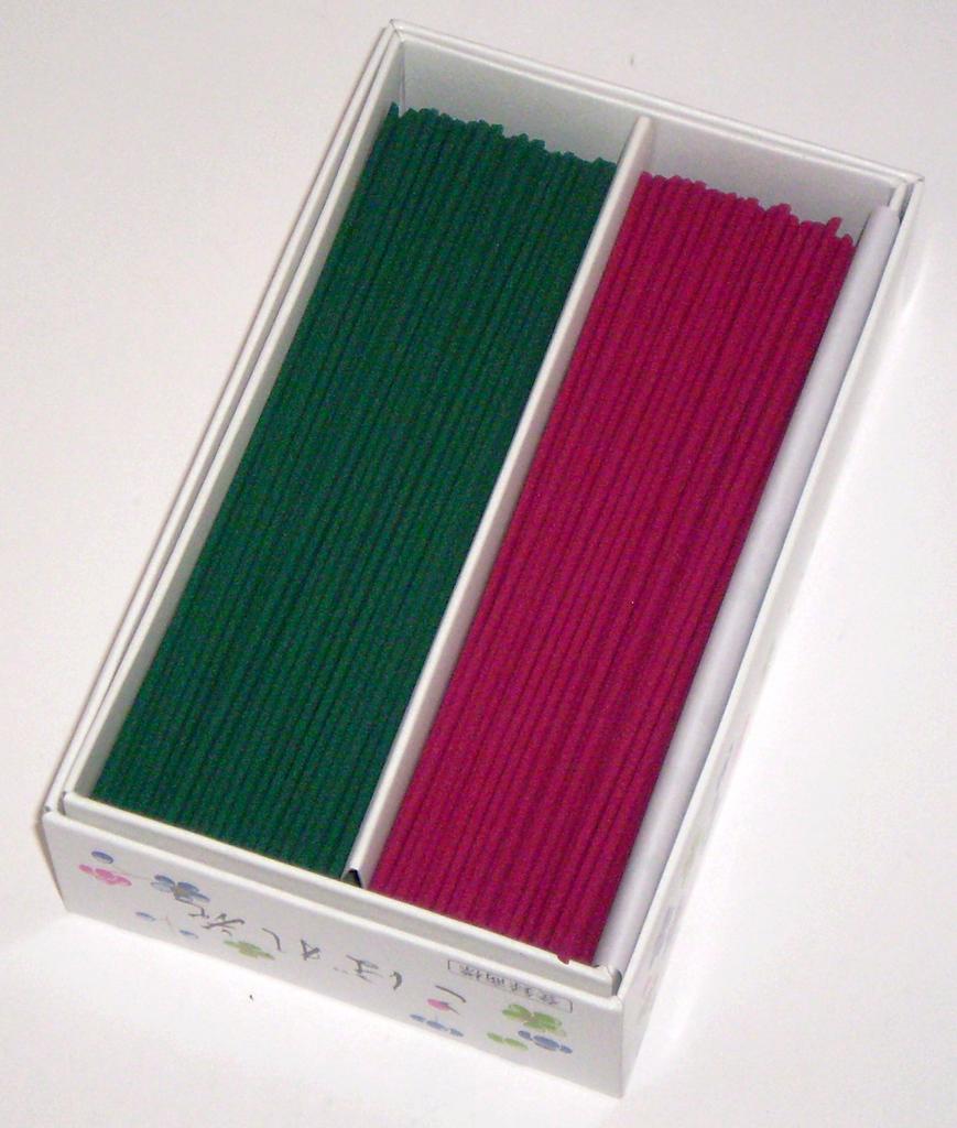 Seikado Incense Sticks, Koborehana, Value Pack of 2 Colors