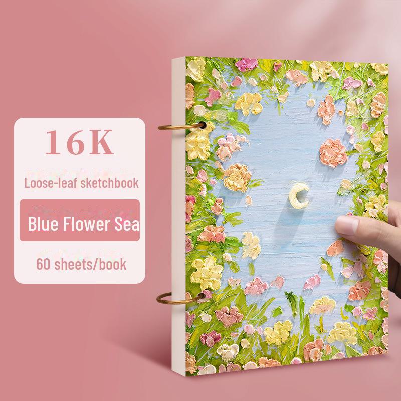 Yuanhao High-Value Thickened Sketchbook – 16K & 32K Durable Art Student A5 & 16K Drawing Book