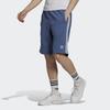 Adidas Мужские шорты с вышивкой в ​​три полоски Originals Trefoil, синие GN4474