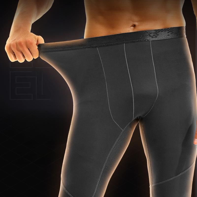 Men's Breathable Mesh Leggings - Lightweight, Warm Underwear for Spring, Autumn, and Winter