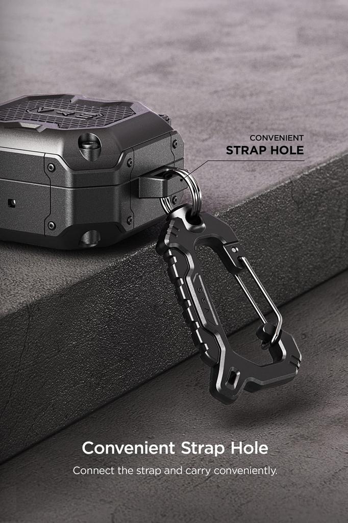 Совместимость с Galaxy Buds 2 Buds Live Buds Pro Чехол с карабином Ударопрочный устойчивый к царапинам Чехол Чехол с карабином Амортизация